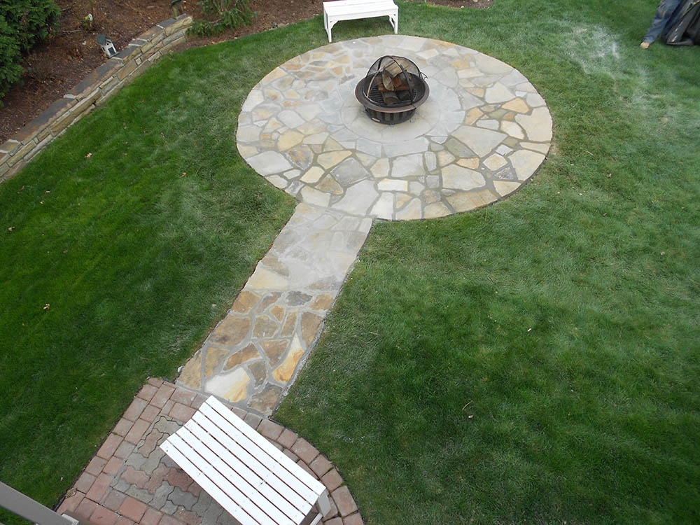 residential firepit patio 2